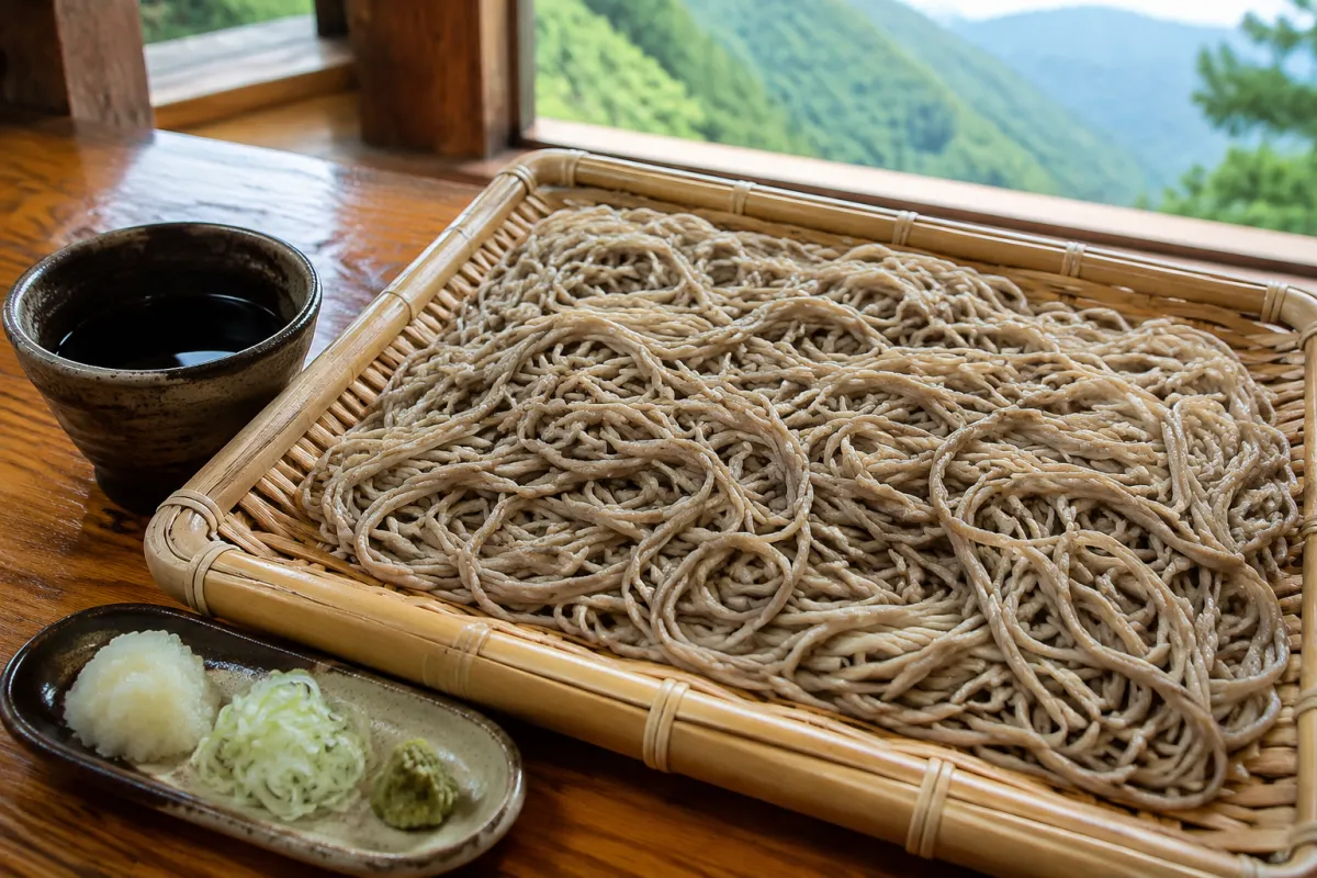 Shinshu Soba (Buckwheat Noodles)
