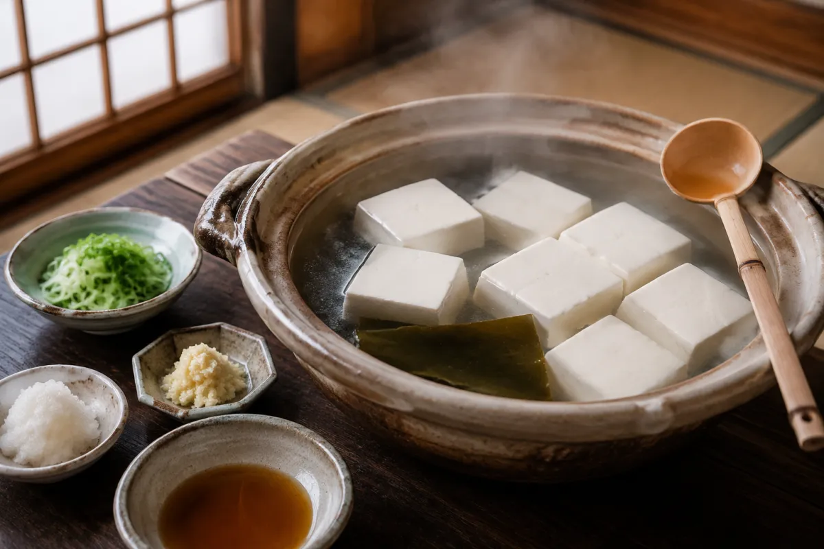 Yudofu (Hot Tofu)