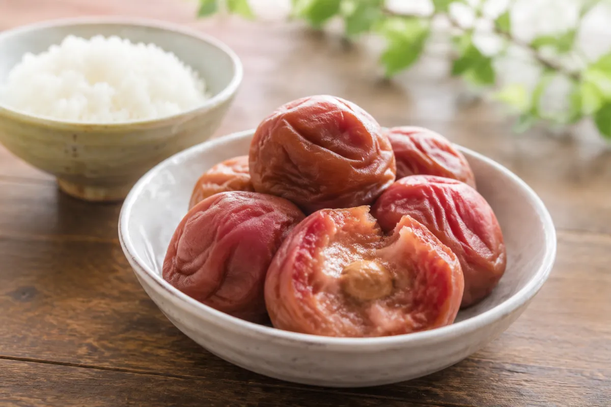 紀州南高梅の梅干し