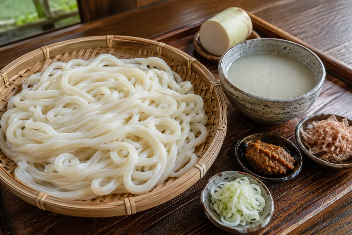 Oshibori Udon (Radish Juice Udon)