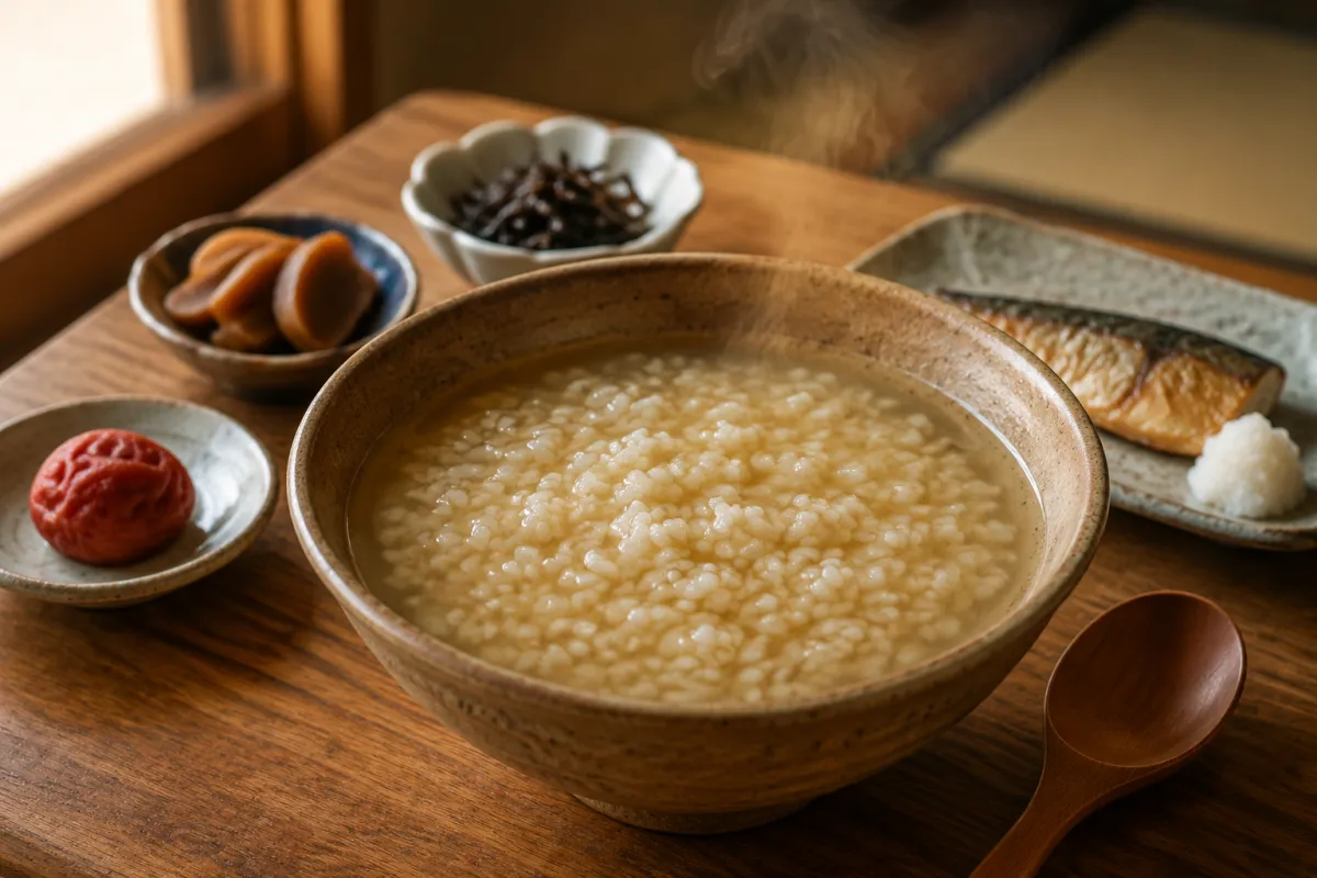 Chagayu (Tea Porridge)