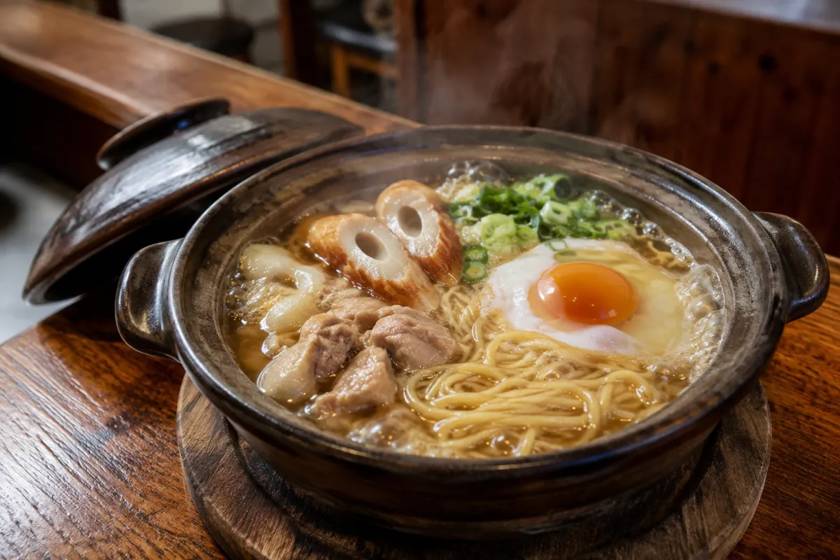 鍋焼きラーメン