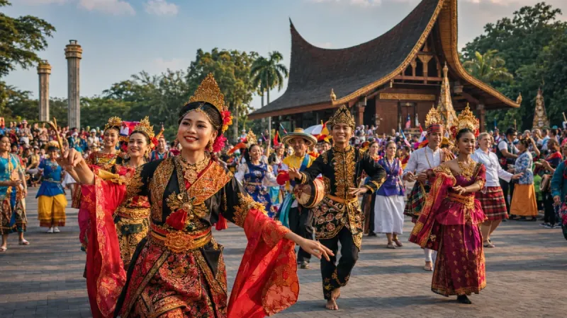 Indonesia International Culture Festival (Dance Festival)